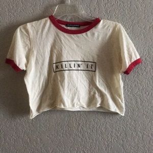 Brandy Melville crop top